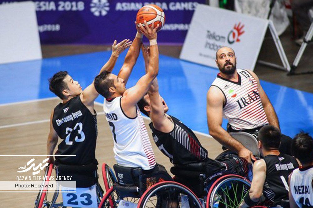 آغاز رقابت‌های بسکتبال با ویلچر مردان در قزوین 