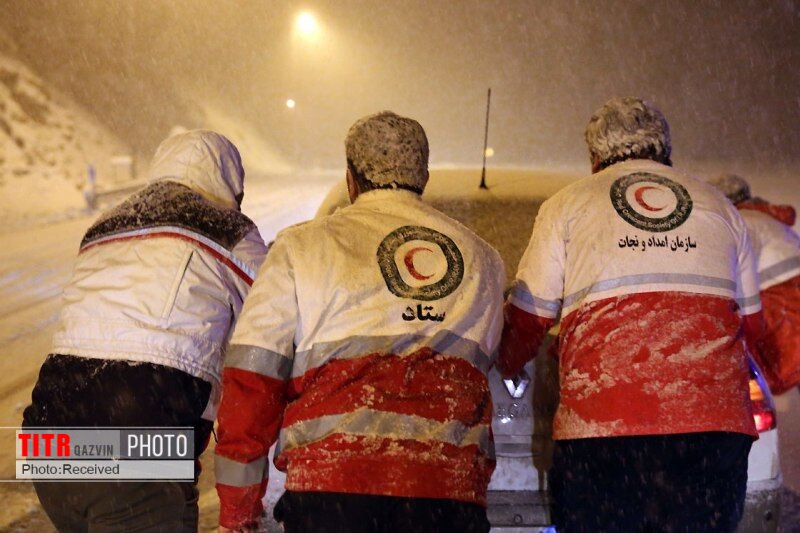نجاتگران قزوین به 704 حادثه دیده امدادرسانی کردند