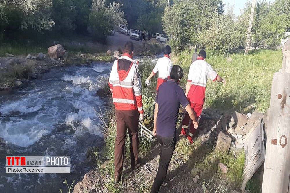 کشف پیکر جوان غرق شده در رودخانه الموت 