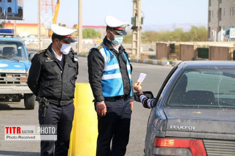 مجوزهای تردد در قزوین تا یک هفته دیگر تمدید شد 