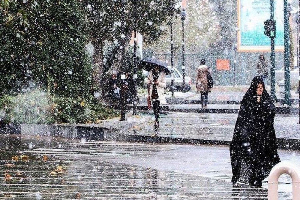 استقرار توده هوای سرد در استان قزوین