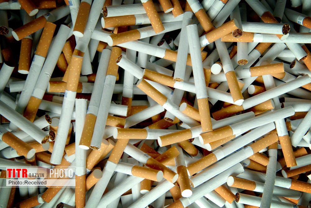 157 هزار نخ سیگار قاچاق توسط پلیس قزوین کشف شد