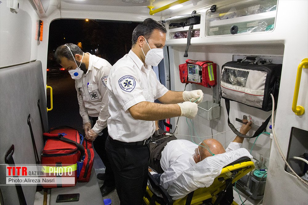  یک روز با اورژانس و فوریت‌های پزشکی قزوین