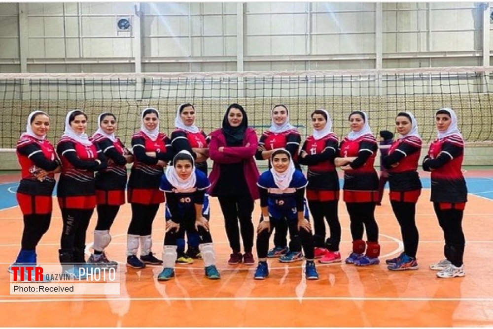 قهرمانی تیم والیبال بانوان کارگر قزوین در لیگ آزاد