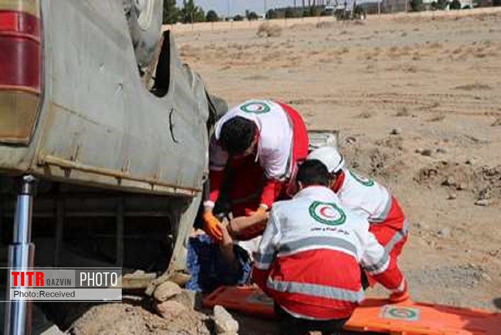 50 مصدوم توسط امدادگران قزوینی به مراکز درمانی منتقل شدند