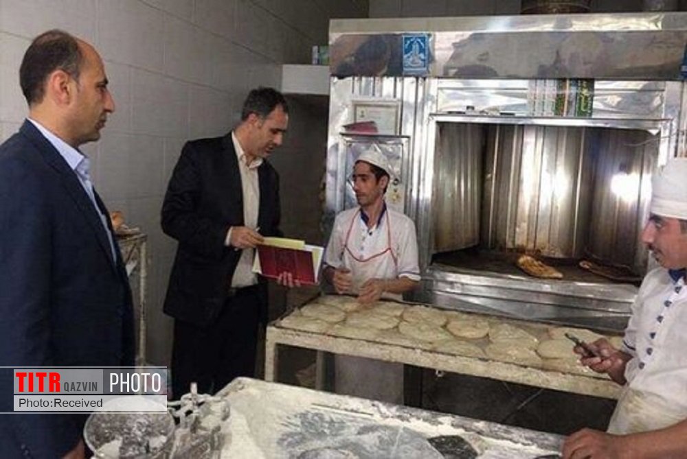 129 نانوایی متخلف در استان قزوین پلمب شدند
