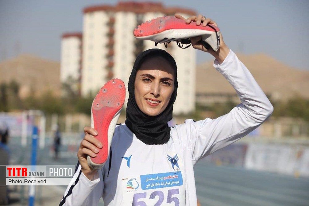 شهلا محمودی رکورد مسابقات دو 400 متر را شکست