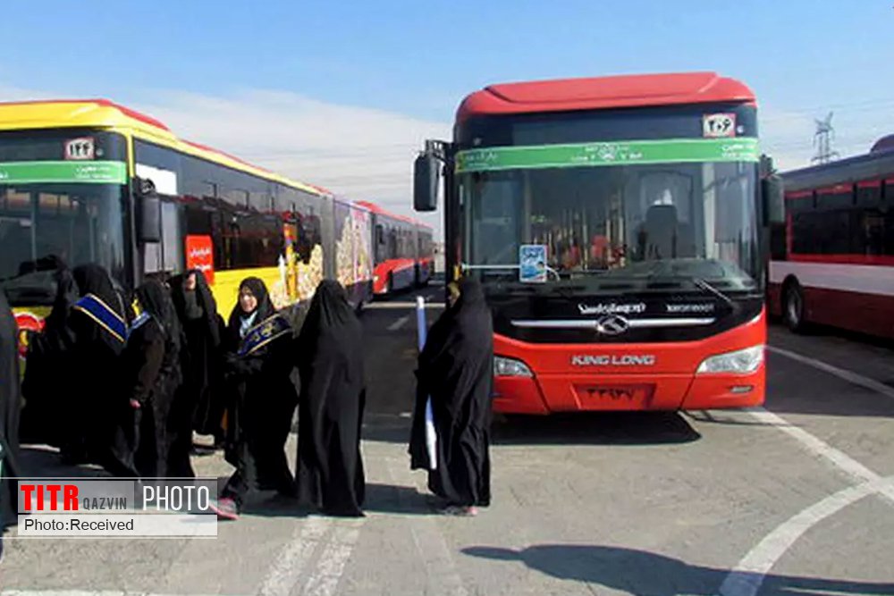 افراد بی حجاب در قزوین اجازه استفاده از اتوبوس ندارند