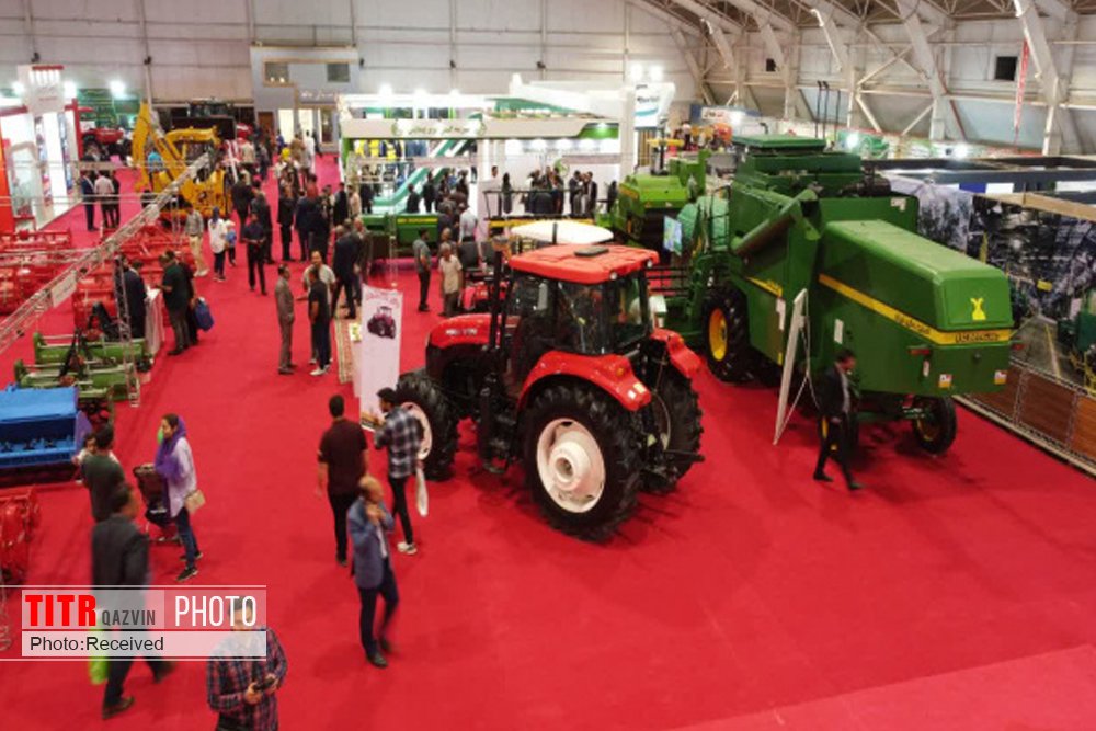 حضور 40 مشارکت کننده در نمایشگاه تخصصی ماشین آلات کشاورزی قزوین