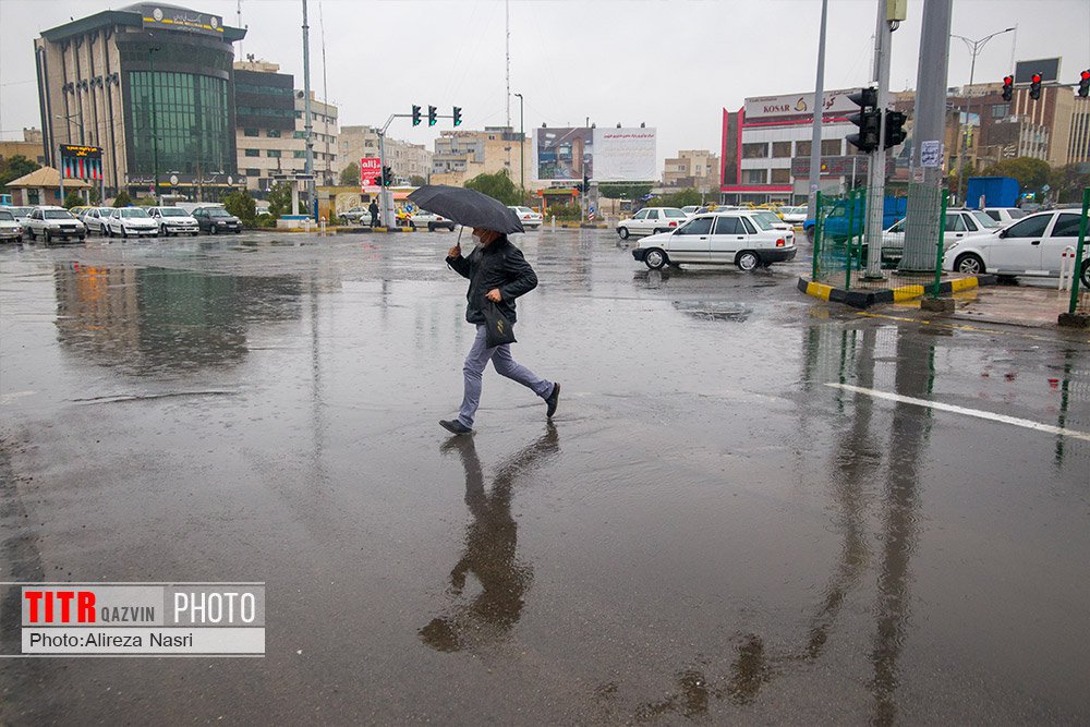 باران تا اواسط هفته پیش رو میهمان قزوین است