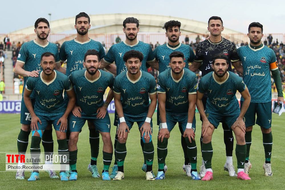 تیم فوتبال شمس آذر قزوین تیم پیکان را شکست داد