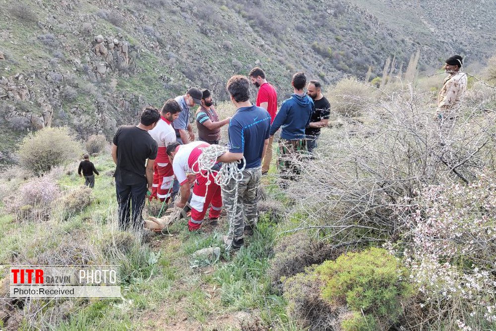 کشته شدن 2 نفر بر اثر سقوط از ارتفاعات طارم سفلی قزوین
