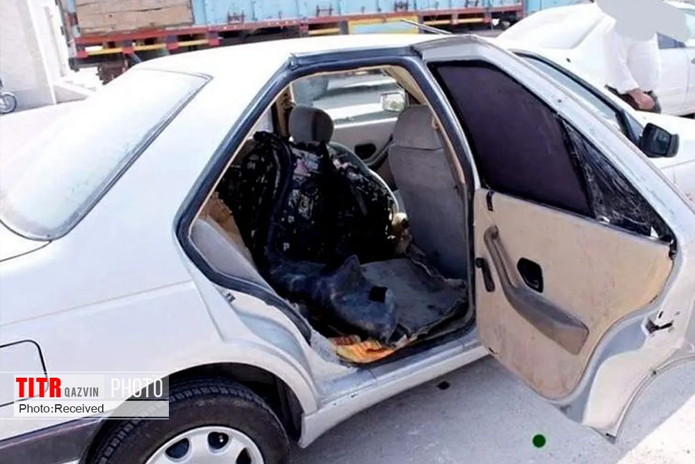 پلیس آگاهی تاکستان یک خودرو حامل کالای قاچاق را توقیف کرد
